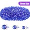 600 Pcs Crystal Glass Beads for Jewelry Making Bulk Faceted Gemstone Rondelle Loose Beads for Bracelet DIY Crafts 8 mm, 6 mm, 4 mm(Blue AB Color)
